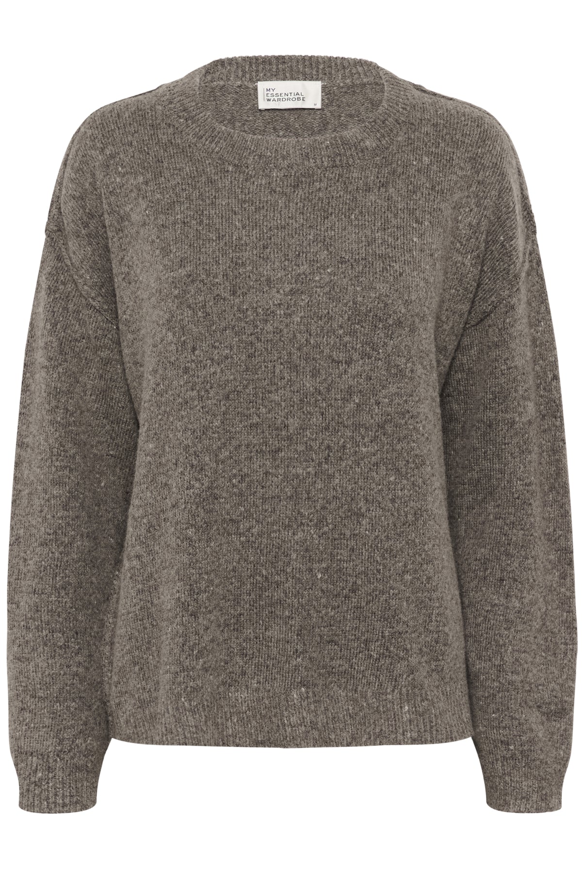 MWPaloma Fine Knit Pullover Brown melange - 108621 - 10705454