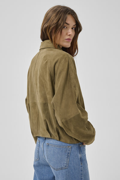 MWPetra Bomber jacket Capers - 180820 - 10705457 Thumbnail
