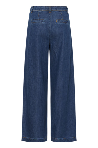 MWZito 171 High Wide Pant Medium Blue Wash - 100053 - 10705459 Thumbnail