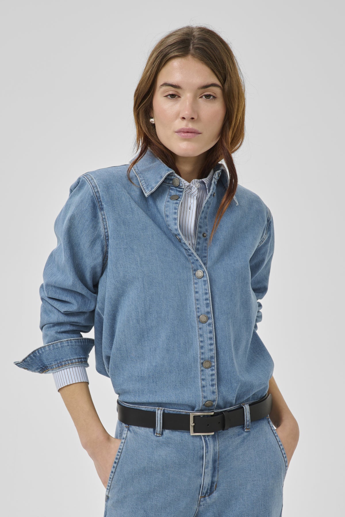 MWLinn Sofia 115 Shirt Medium Blue Wash - 100053 - 10705462