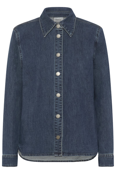 MWLinn Sofia 115 Shirt Dark Blue Wash - 100061 - 10705462 Thumbnail