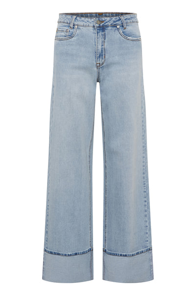 MWDikan 144 High Wide Light Blue Retro Wash - 100046 - 10705464 Thumbnail