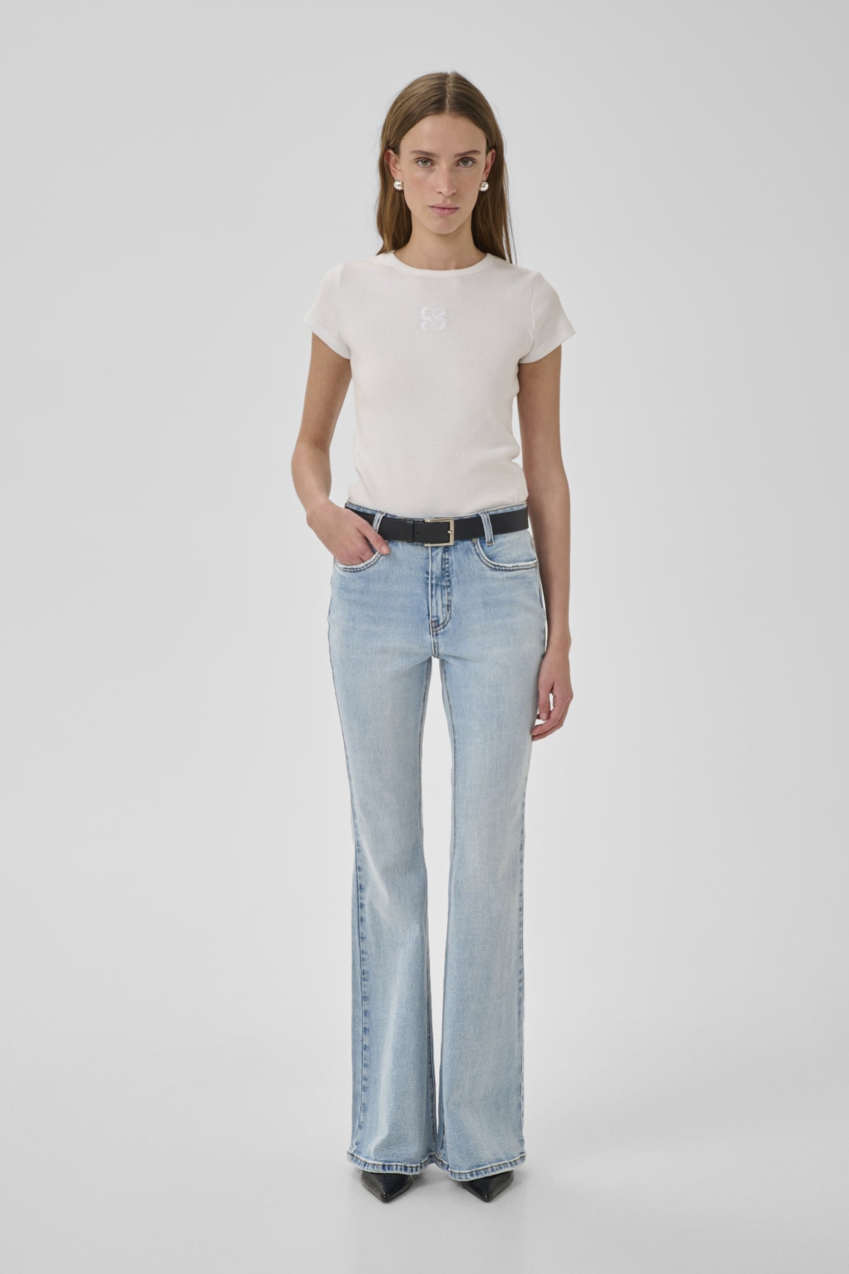 MWKazia 144 High X-Wide Bootcu Light Blue Retro Wash - 100046 - 10705465