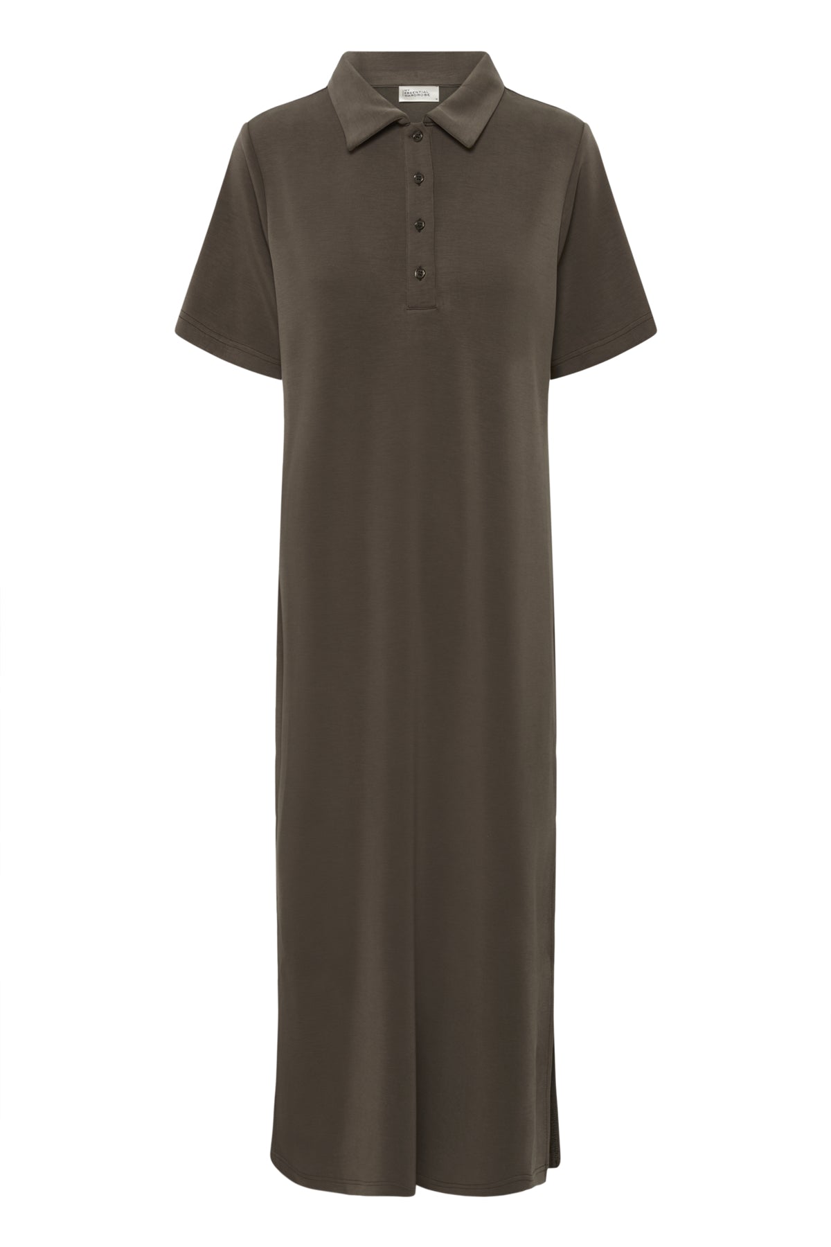 MWHelle Polo Long Dress Major Brown - 190810 - 10705471