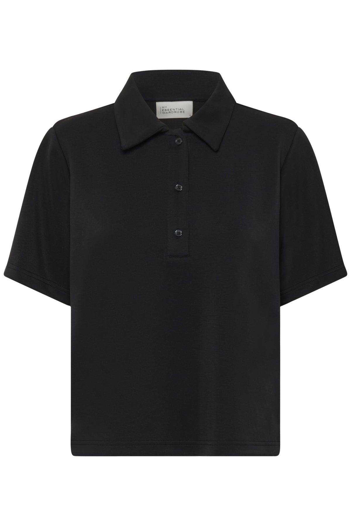 MWHelle Polo Tee Black - 100031 - 10705472