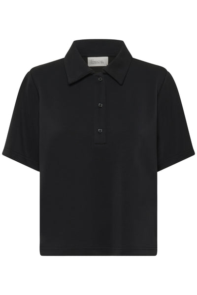 MWHelle Polo Tee Black - 100031 - 10705472 Thumbnail