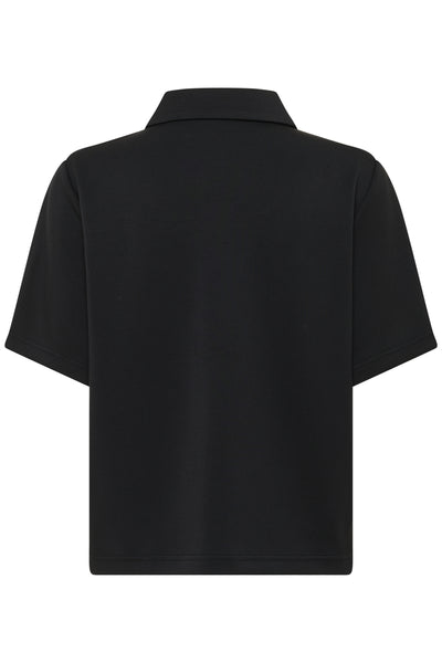 MWHelle Polo Tee Black - 100031 - 10705472 Thumbnail