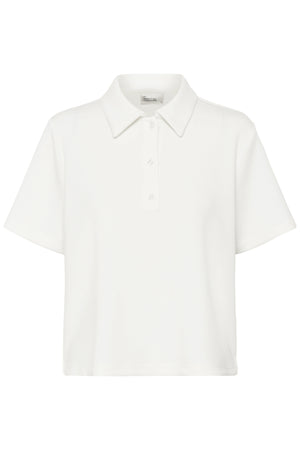 MWHelle Polo Tee Snow White - 110602 - 10705472