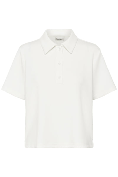 MWHelle Polo Tee Snow White - 110602 - 10705472 Thumbnail