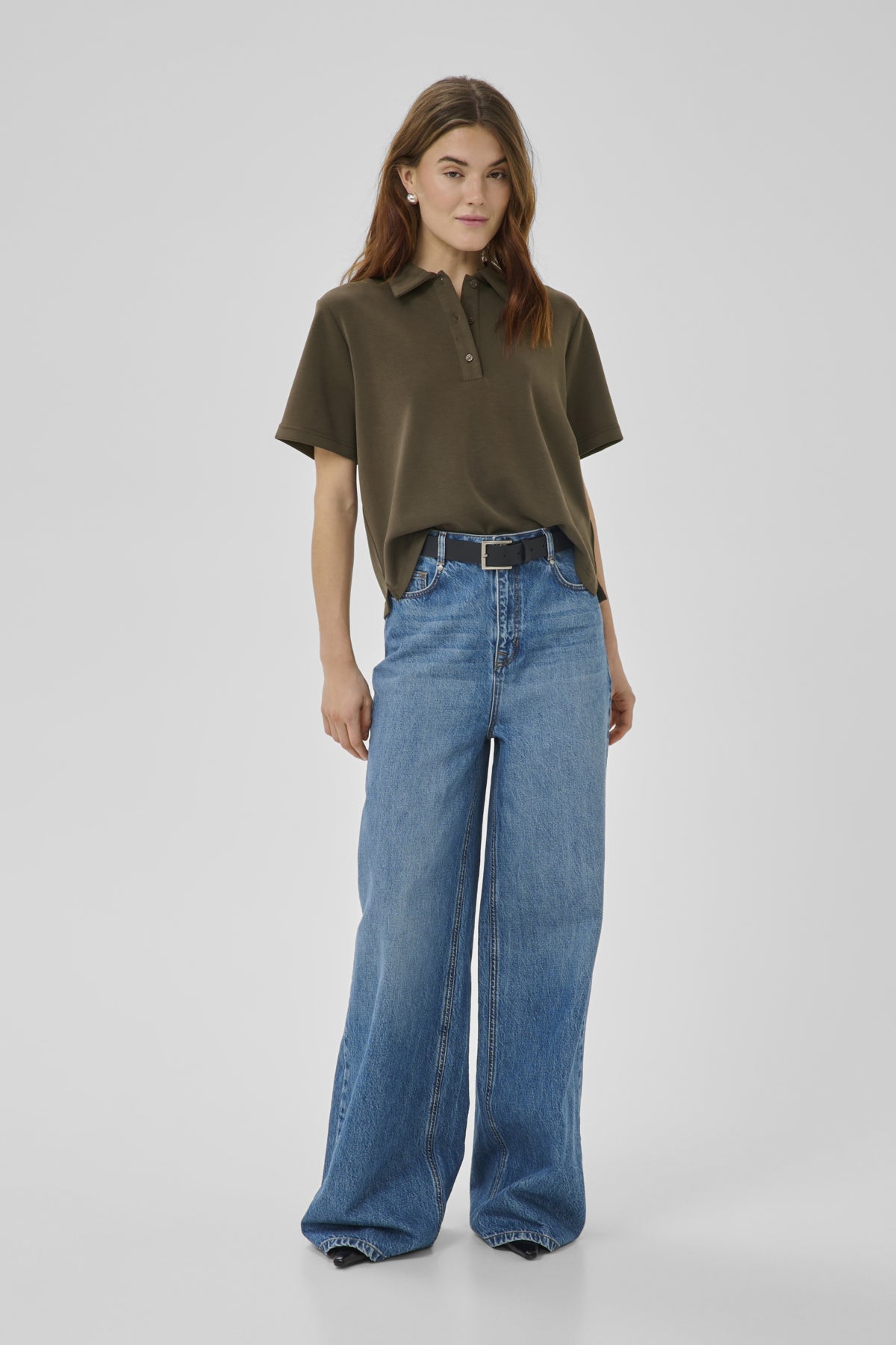 MWHelle Polo Tee Major Brown - 190810 - 10705472