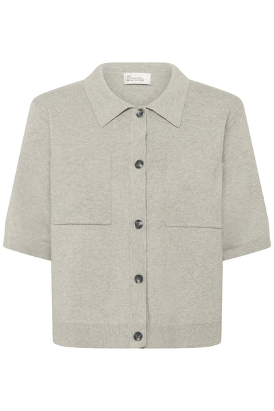 MWStino Knit Cardigan Medium Grey Melange - 109308 - 10705473 Thumbnail