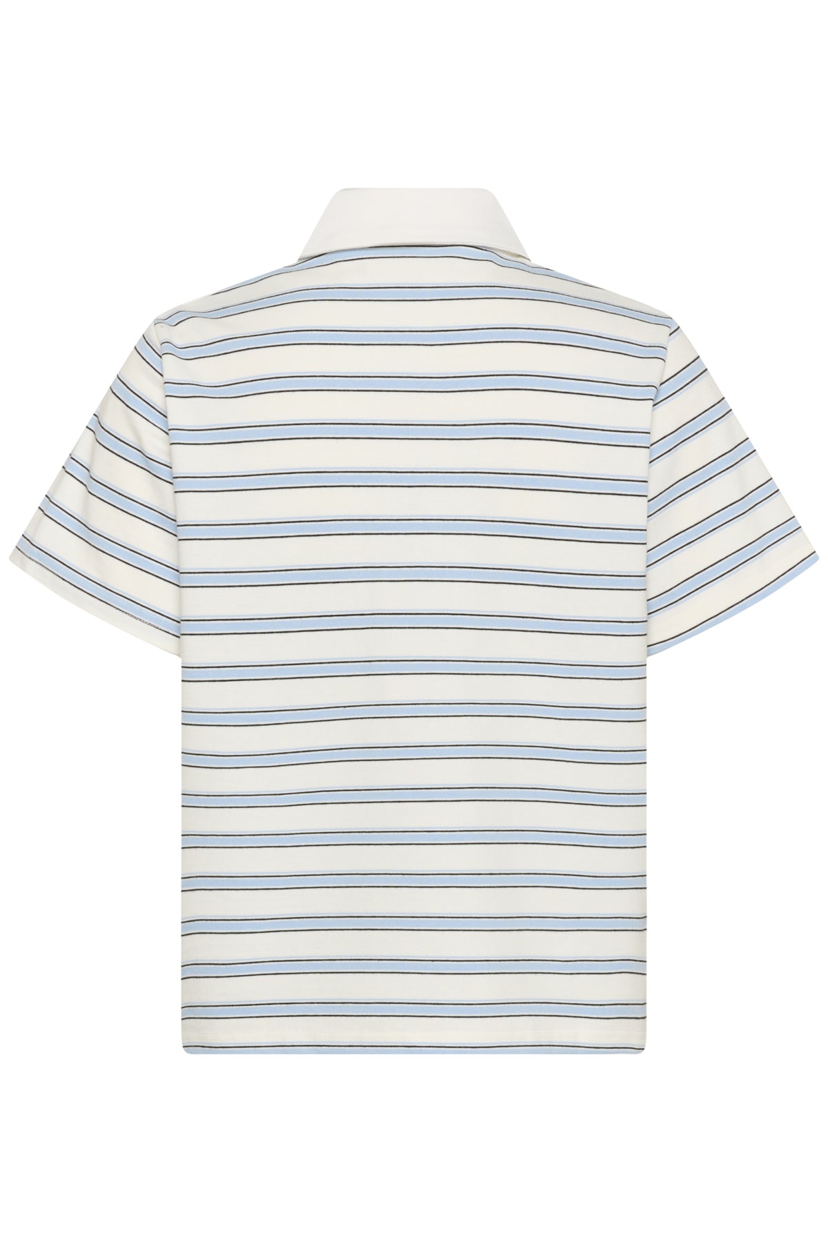 MWAsla Polo Tee Snow White Striped - 108453 - 10705474