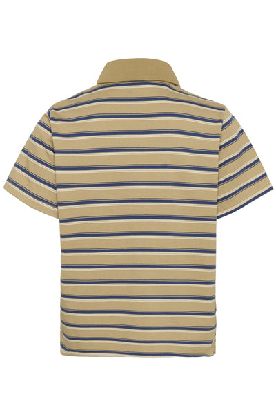 MWAsla Polo Tee Light Capers Striped - 109233 - 10705474 Thumbnail