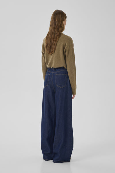 Jeans Wide MWTasma 181 Dark Blue Un-Wash - 100067 - 10705476 Thumbnail