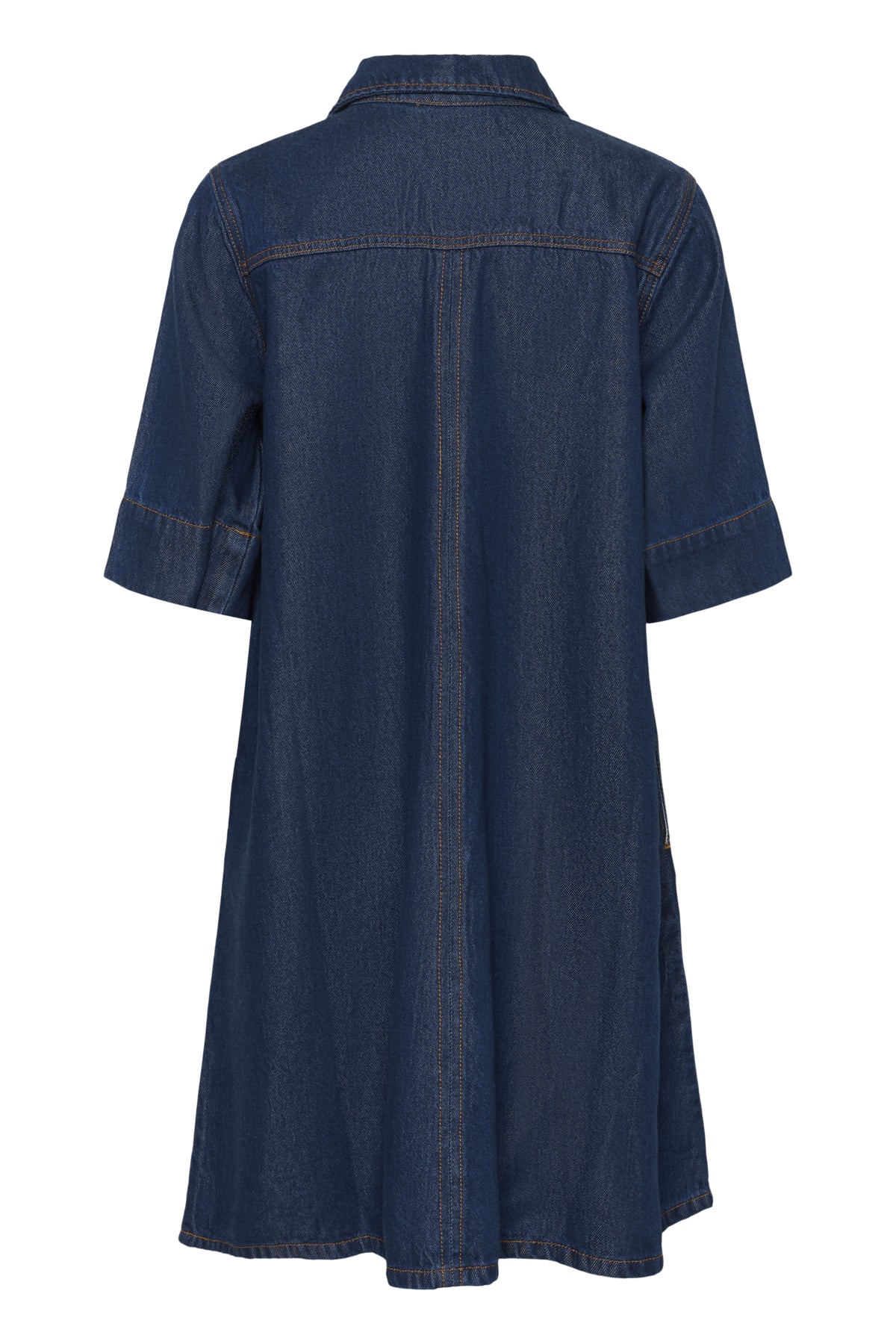 MWMalo 181 Short ZipDress Dark Blue Un-Wash - 100067 - 10705477