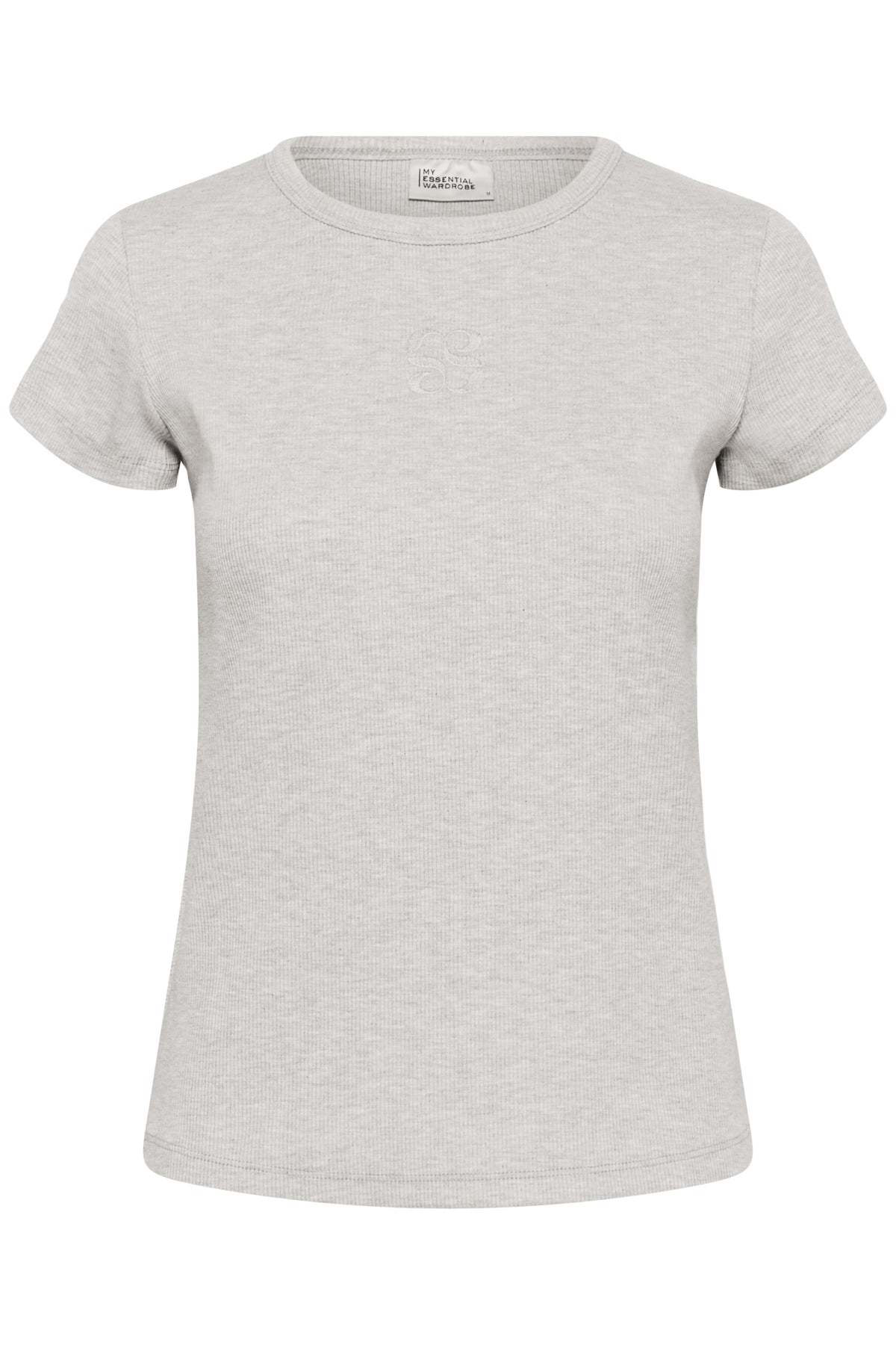 MWMandy Tee Light Grey Melange - 100378 - 10705496