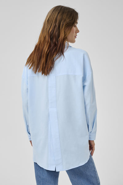 MWVilda Sunna Boxy Shirt Cashmere Blue - 144115 - 10705507 Thumbnail