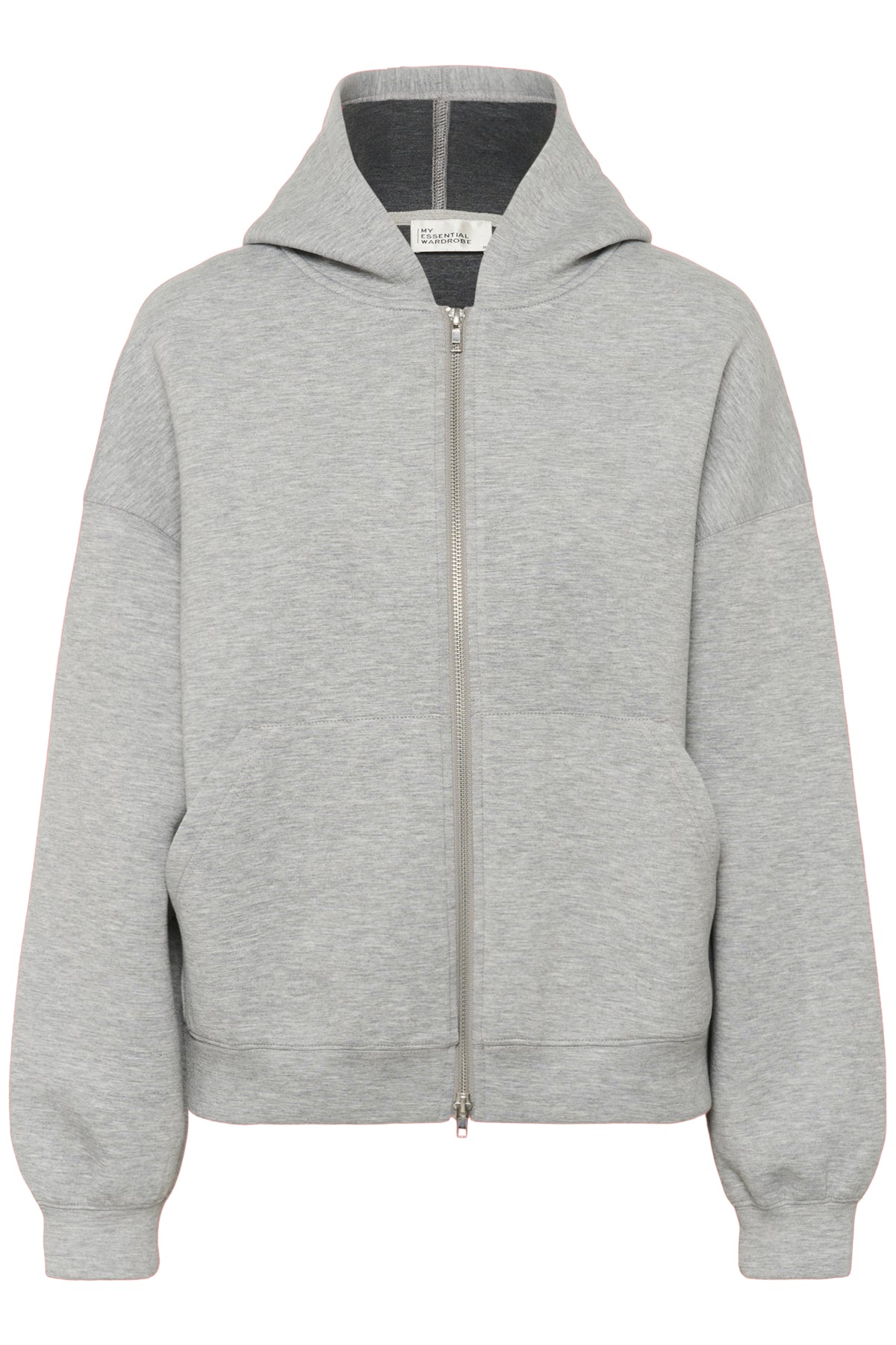 MWAsine Hoodie Light Grey Melange - 100378 - 10705509