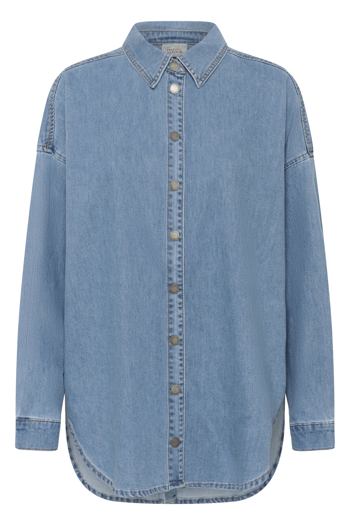 MWSunna 115 Boxy Shirt Medium Blue Wash - 100053 - 10705513