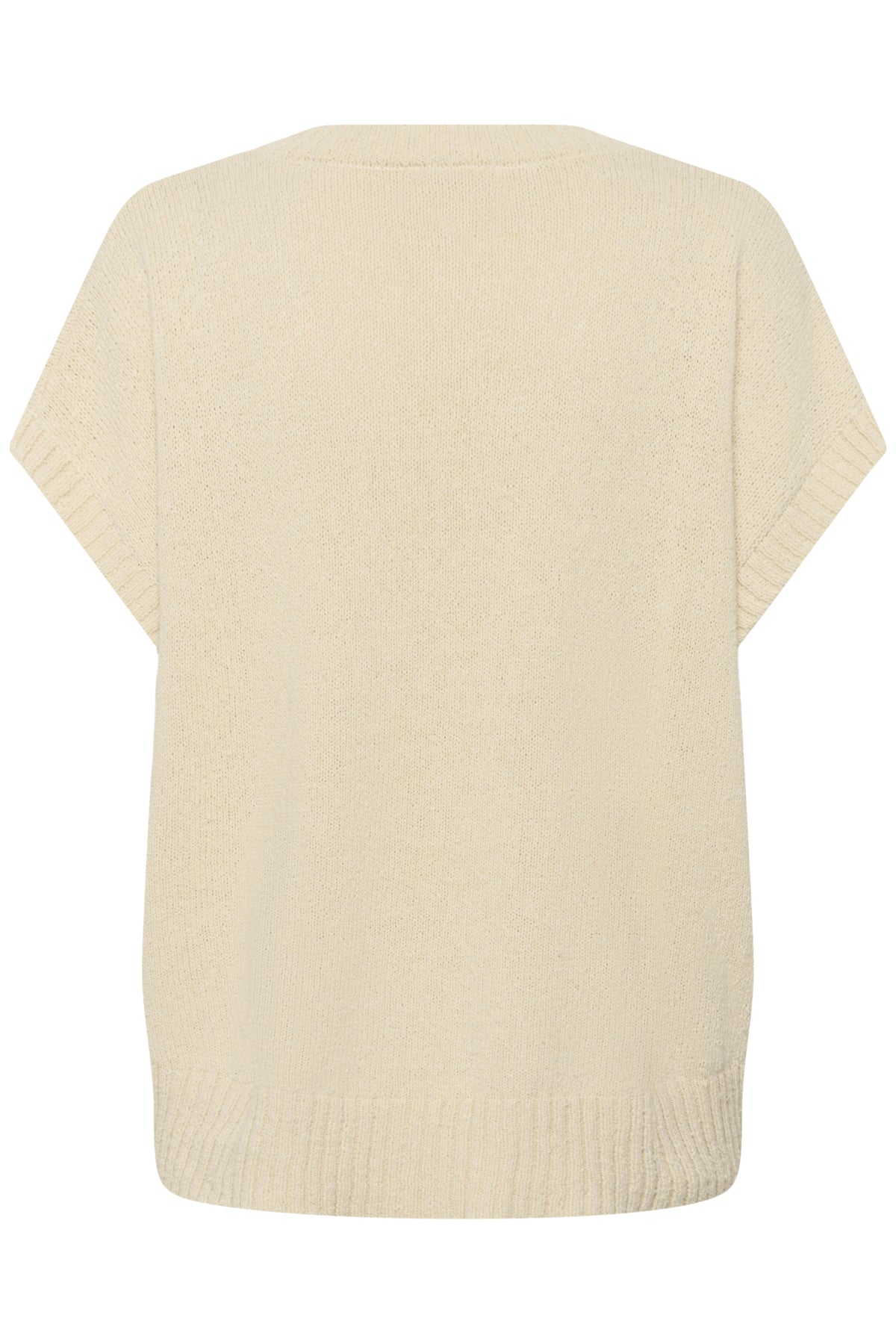 MWDiva V-Neck Knit Vest Brown Rice - 131105 - 10705514
