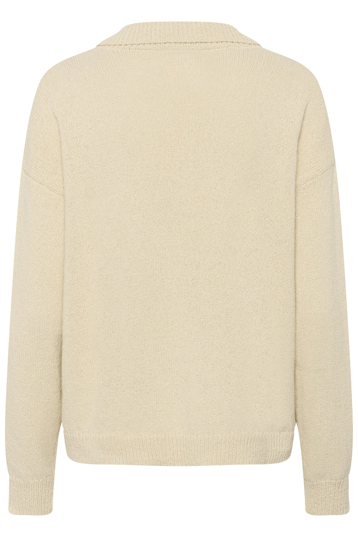 MWDiva Polo Knit Pullover Brown Rice - 131105 - 10705515