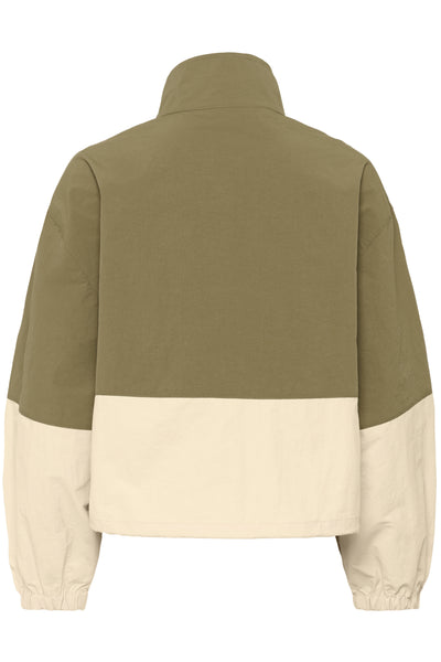 MWQuinn Track Jacket Capers W. Brown Rise - 109359 - 10705518 Thumbnail