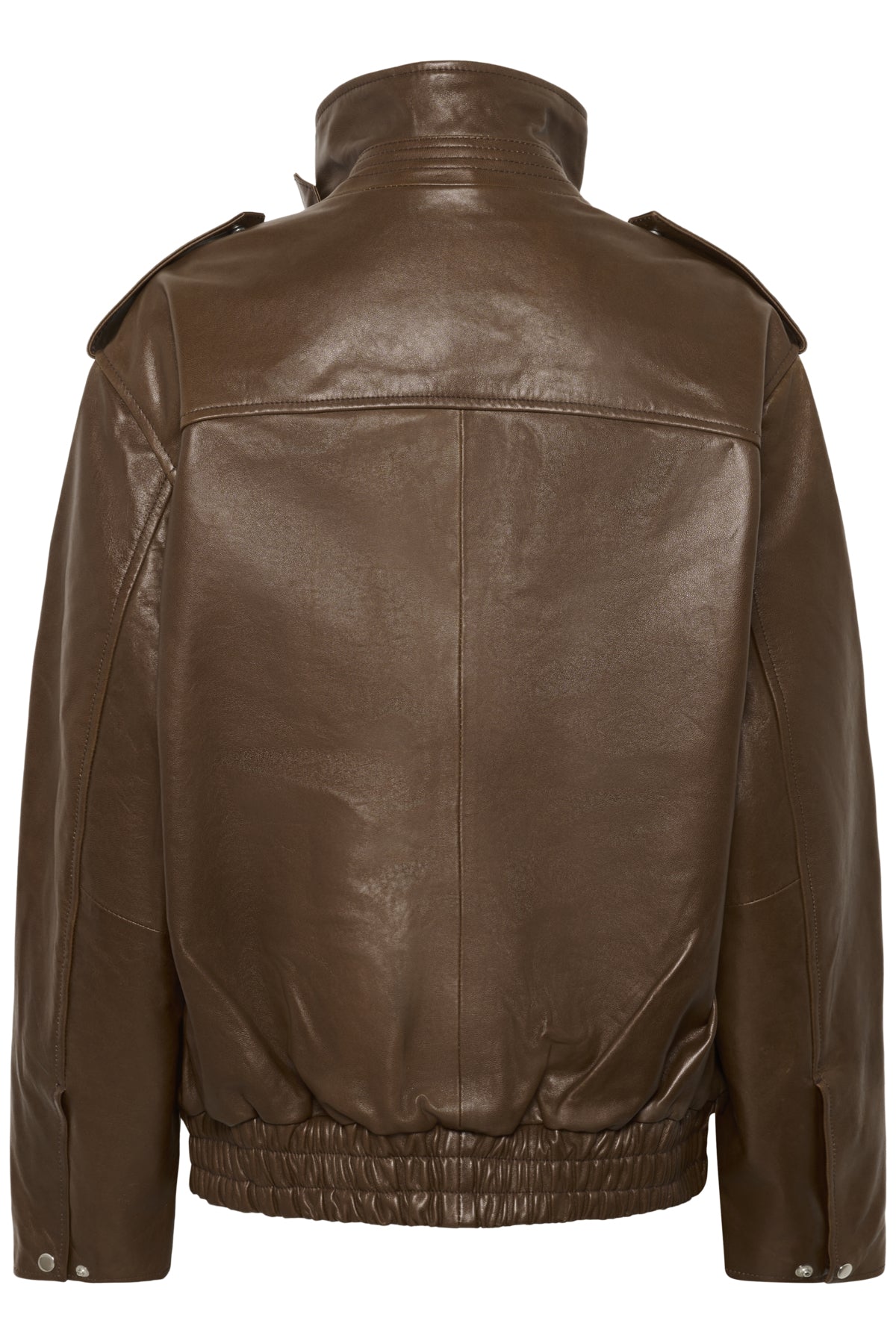 MWDina Leather Jacket Dark Brown - 109345 - 10705530
