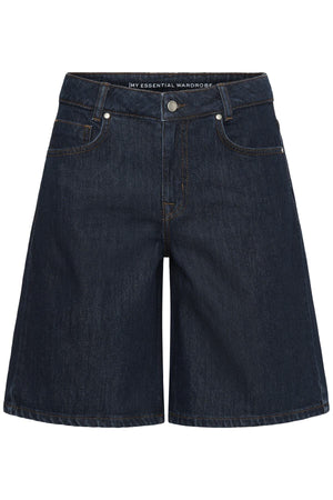 MWZita 139 High X-Wide Shorts Dark Blue Un-Wash - 100067 - 10705565