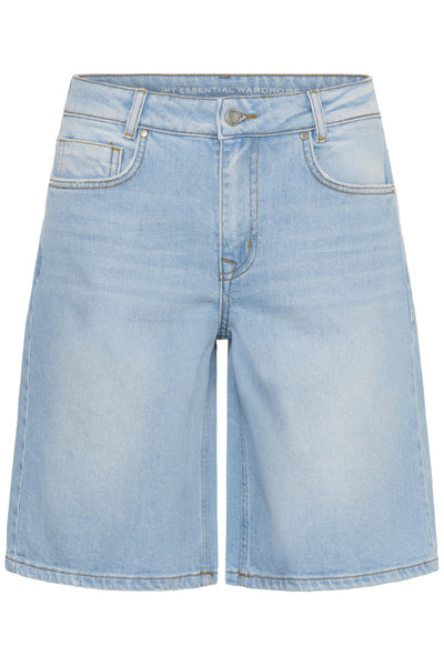 MWZita 139 High X-Wide Shorts Baby Blue Wash - 109491 - 10705565 Thumbnail