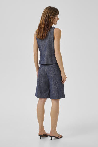 MWDazzie City Shorts Dark Blue Wash - 100061 - 10705581 Thumbnail