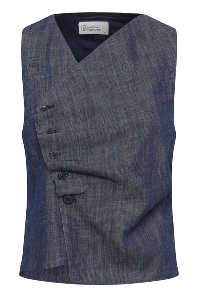 MWDazzie Top Dark Blue Wash - 100061 - 10705582 Thumbnail