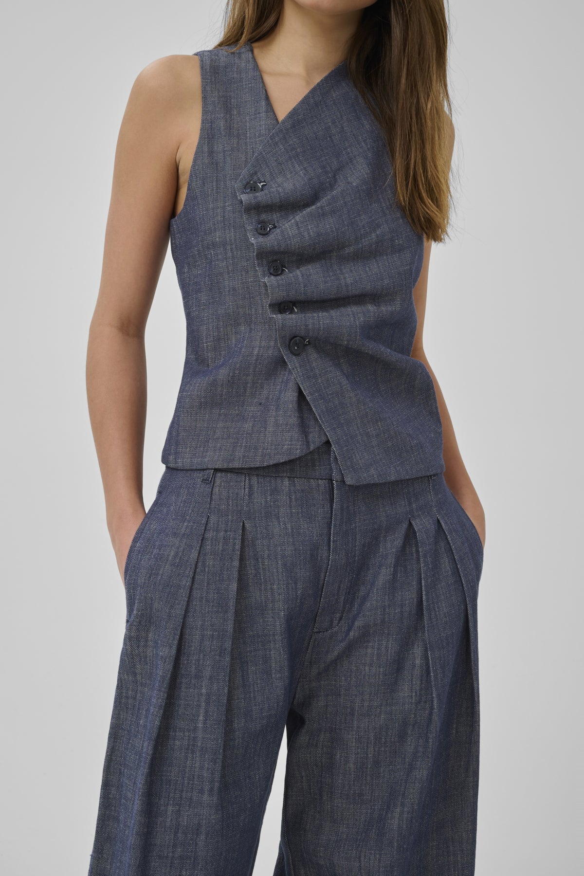 MWDazzie Top Dark Blue Wash - 100061 - 10705582