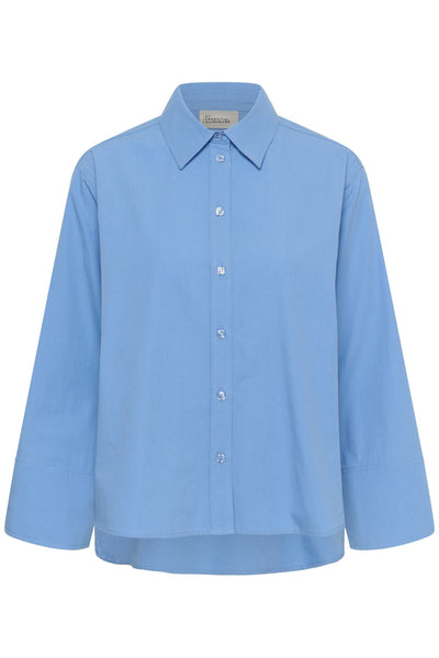 MWSunna Boxy Shirt 2.0 Silver Lake Blue - 174030 - 10705587 Thumbnail