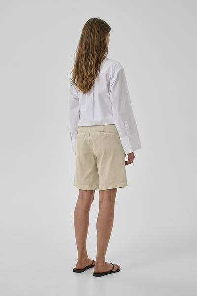 MWLara 149 Long Shorts Oatmeal - 130401 - 10705594 Thumbnail