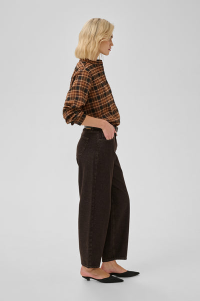 Jeans Barrel MWLance 188 Dark Brown Wash - 109758 - 10705620 Thumbnail