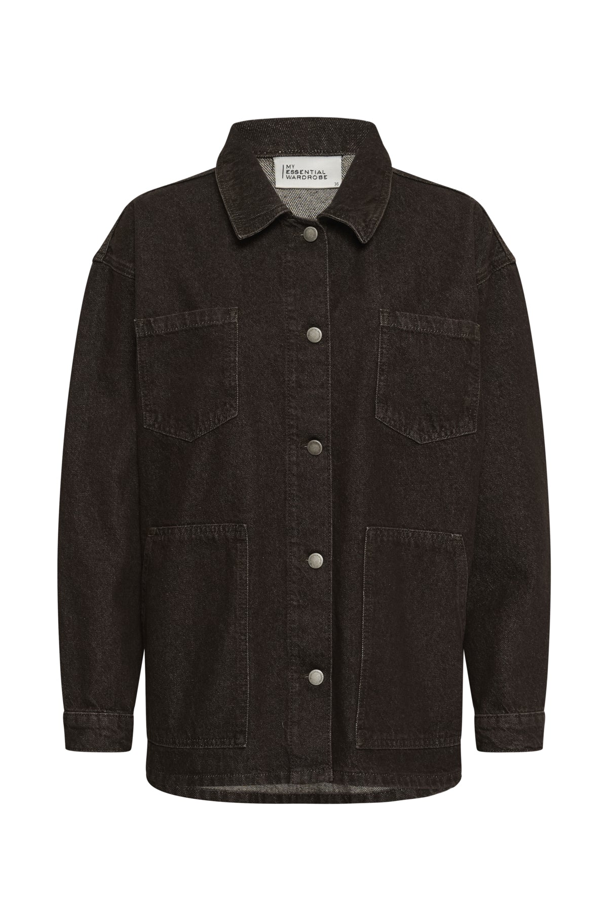 Denim Jacket MWUma 188 Dark Brown Wash - 109758 - 10705636