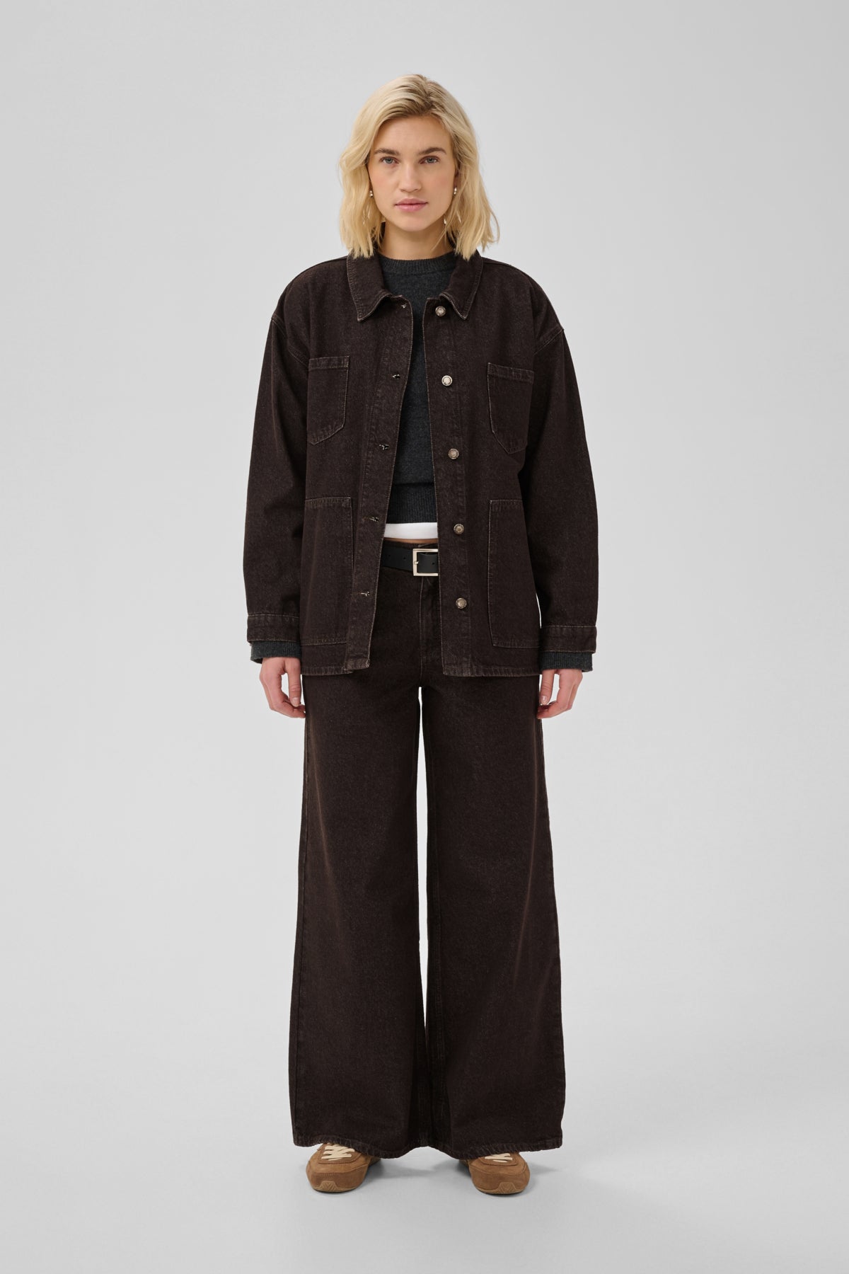 Denim Jacket MWUma 188 Dark Brown Wash - 109758 - 10705636