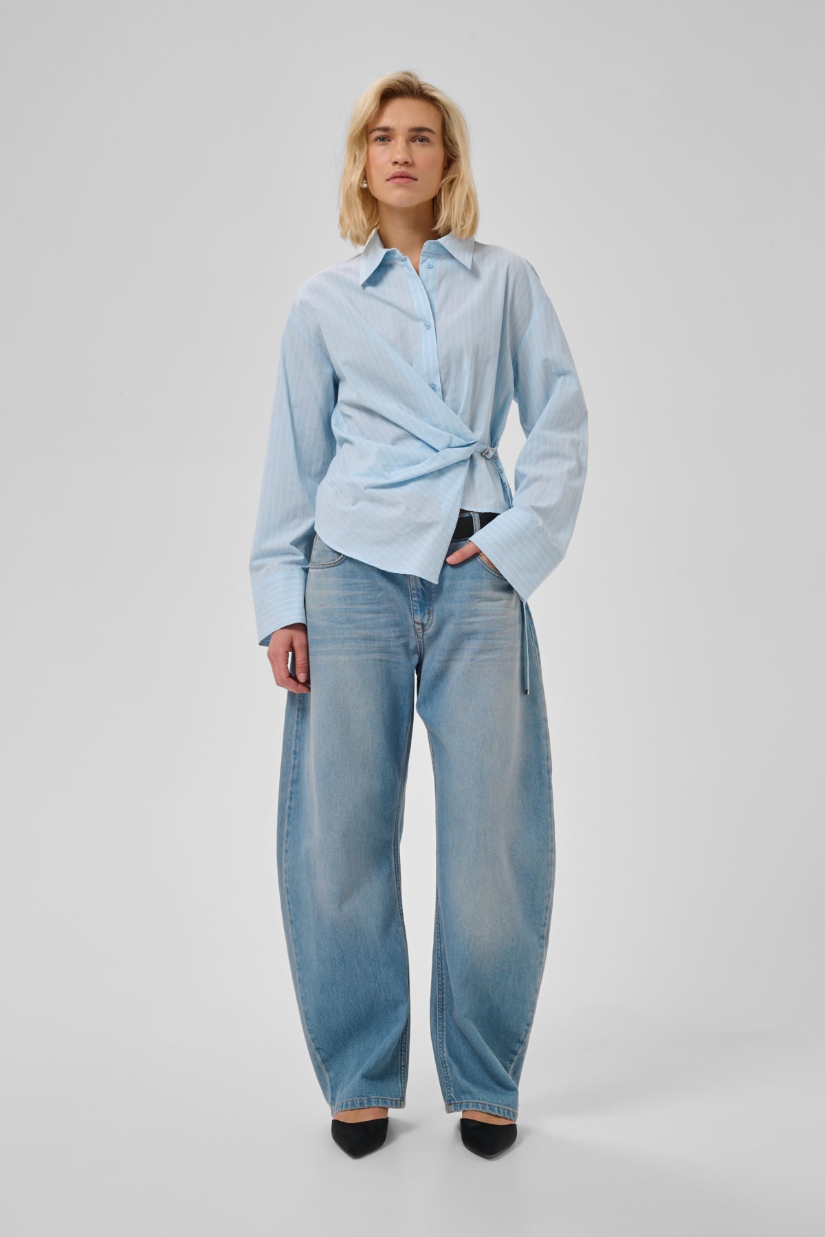 MWBella Belt Shirt Angell Falls Striped - 109836 - 10705659