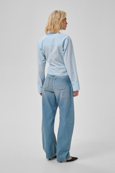 MWBella Belt Shirt Angell Falls Striped - 109836 - 10705659 Thumbnail