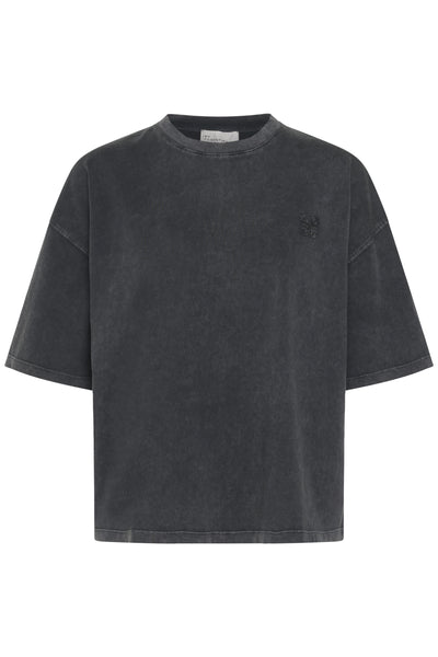 MWEsa Boxy Short Tee Black Wash - 100069 - 10705672 Thumbnail