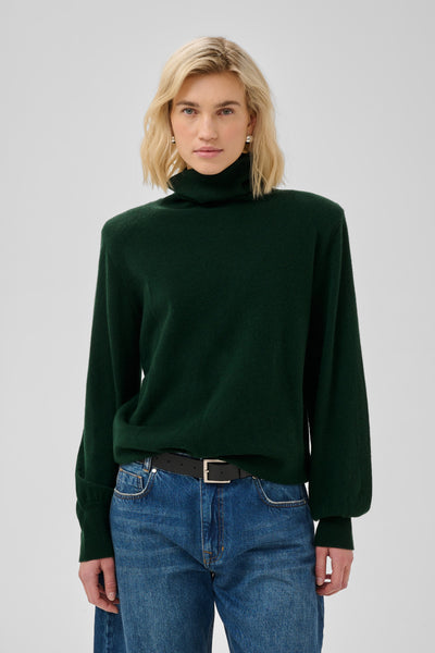 MWJola Rollneck Pullover Douglas Green - 109827 - 10705699 Thumbnail