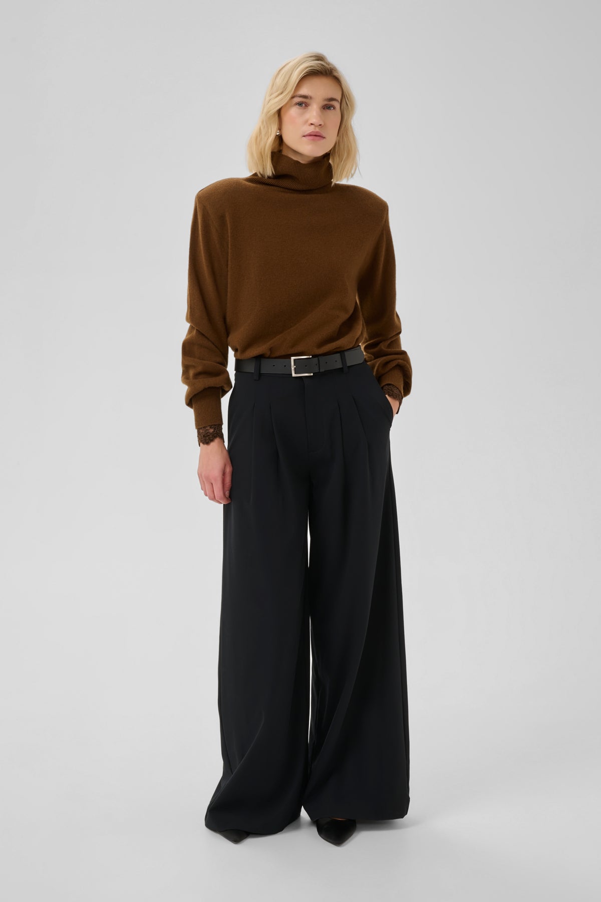 MWJola Rollneck Pullover Bison - 181027 - 10705699