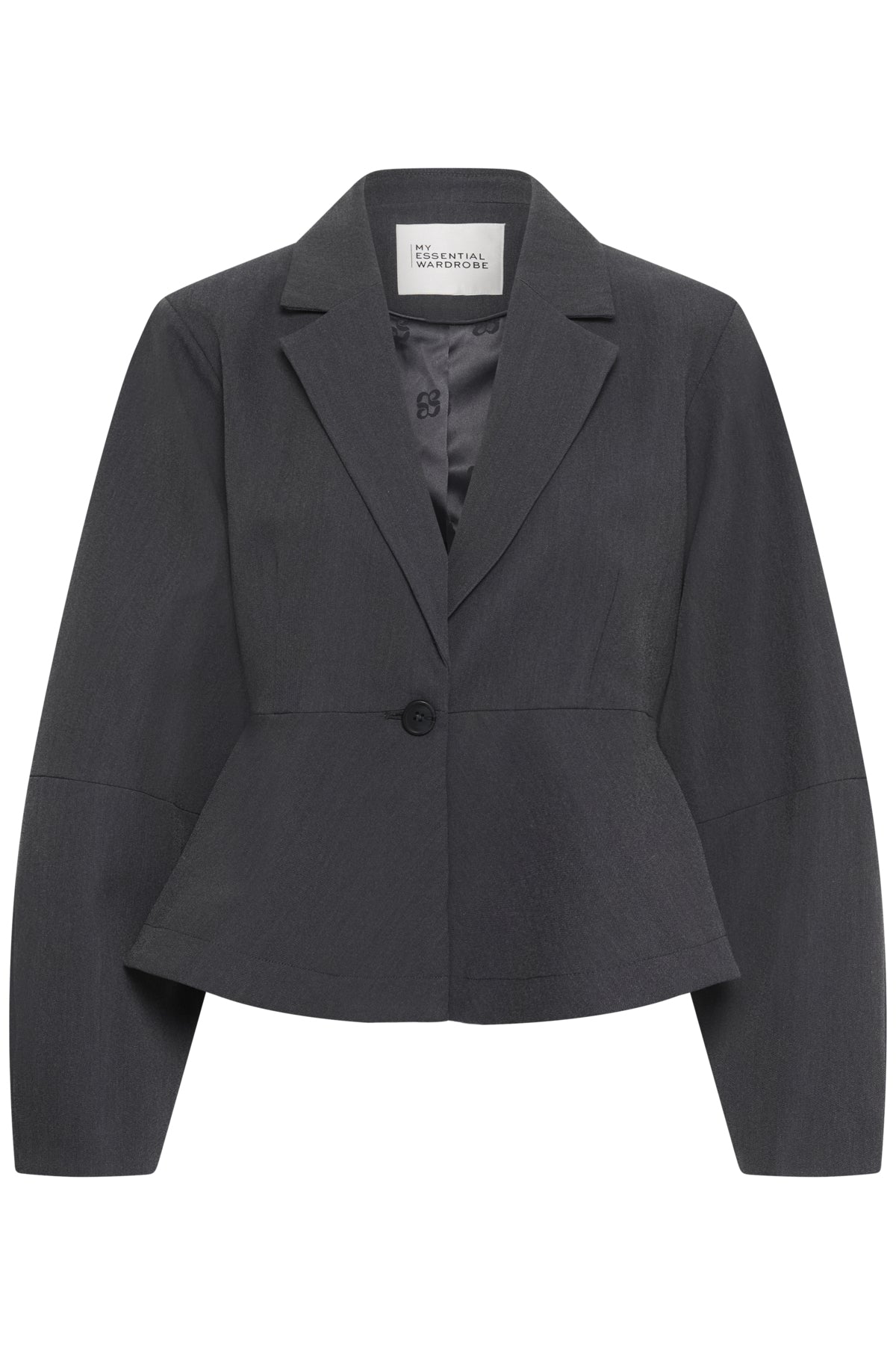 MWEvie Shaped Blazer Dark Grey Melange - 100379 - 10705705
