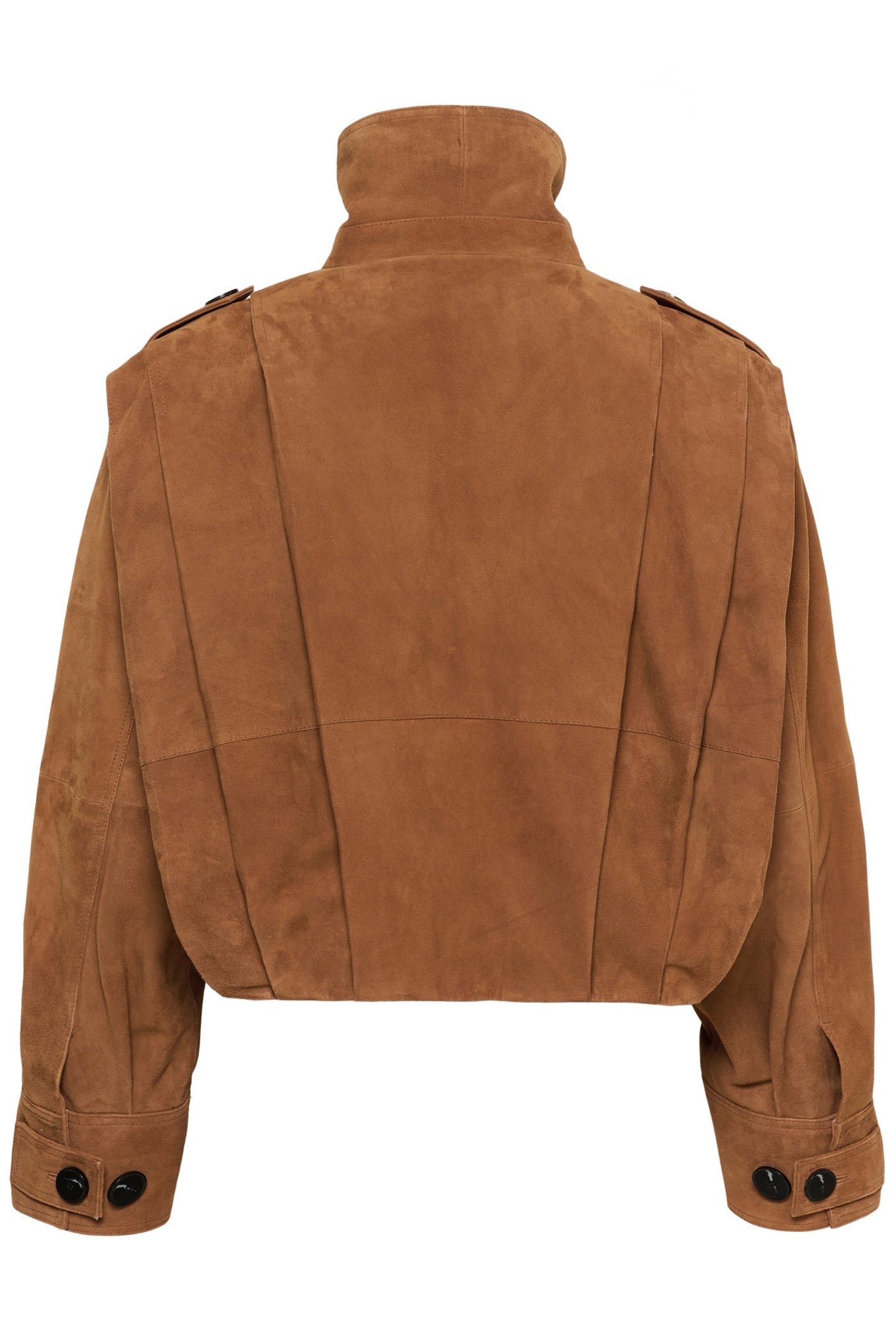 MWPetra Suede Pleat Jacket Bison - 181027 - 10705709