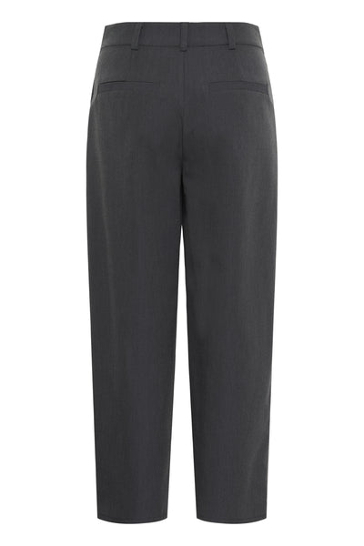 MWEvie Barrel Pant Dark Grey Melange - 100379 - 10705723 Thumbnail