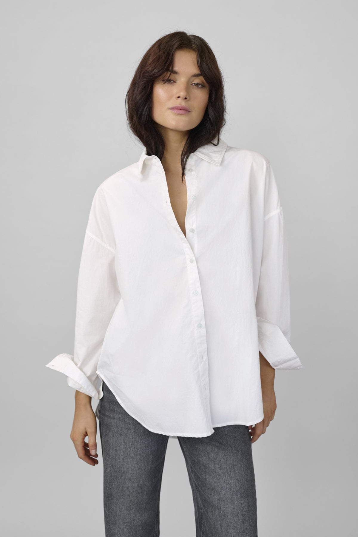 03 THE BOXY SHIRT Bright White - 110601 - 10705728