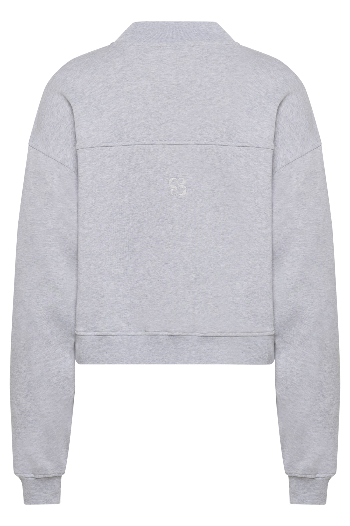MetaMW Short Sweat Jacket Light Grey Melange - 100378 - 10705737