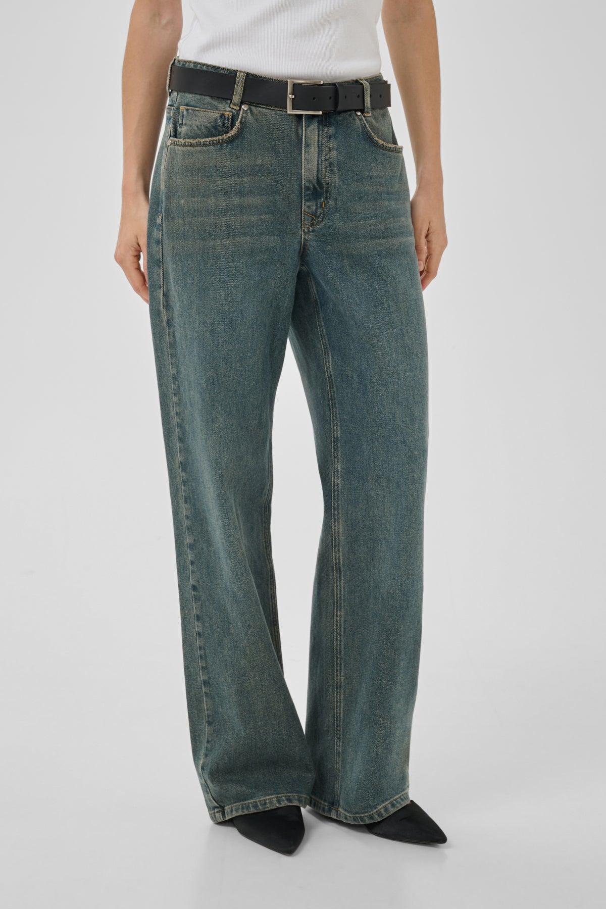 Jeans Wide MWLouis 139 Limited Dark Blue Dirty Wash - 100066 - 10705839