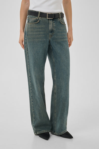 Jeans Wide MWLouis 139 Limited Dark Blue Dirty Wash - 100066 - 10705839 Thumbnail