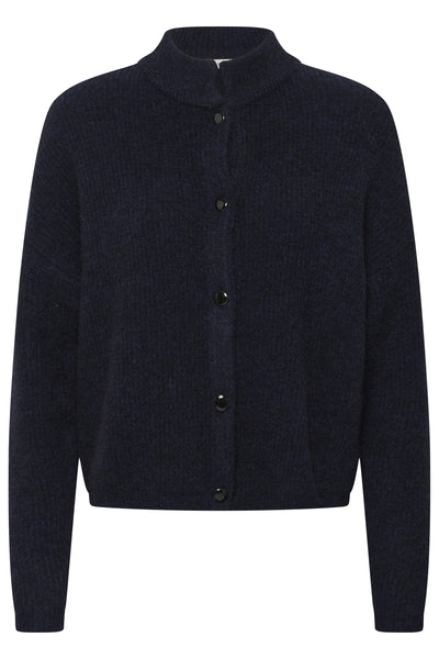 AlphaGZ short cardigan NOOS Navy melange - 101095 - 10905931 Thumbnail